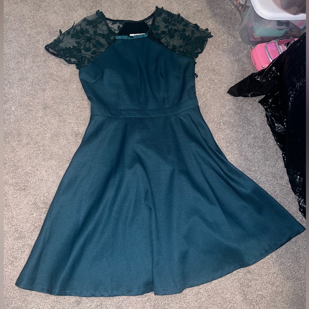 Teal dress - Picture 1 of 7